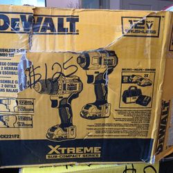 Dewalt Xtreme Brushless Drill/impact Driver With Bag