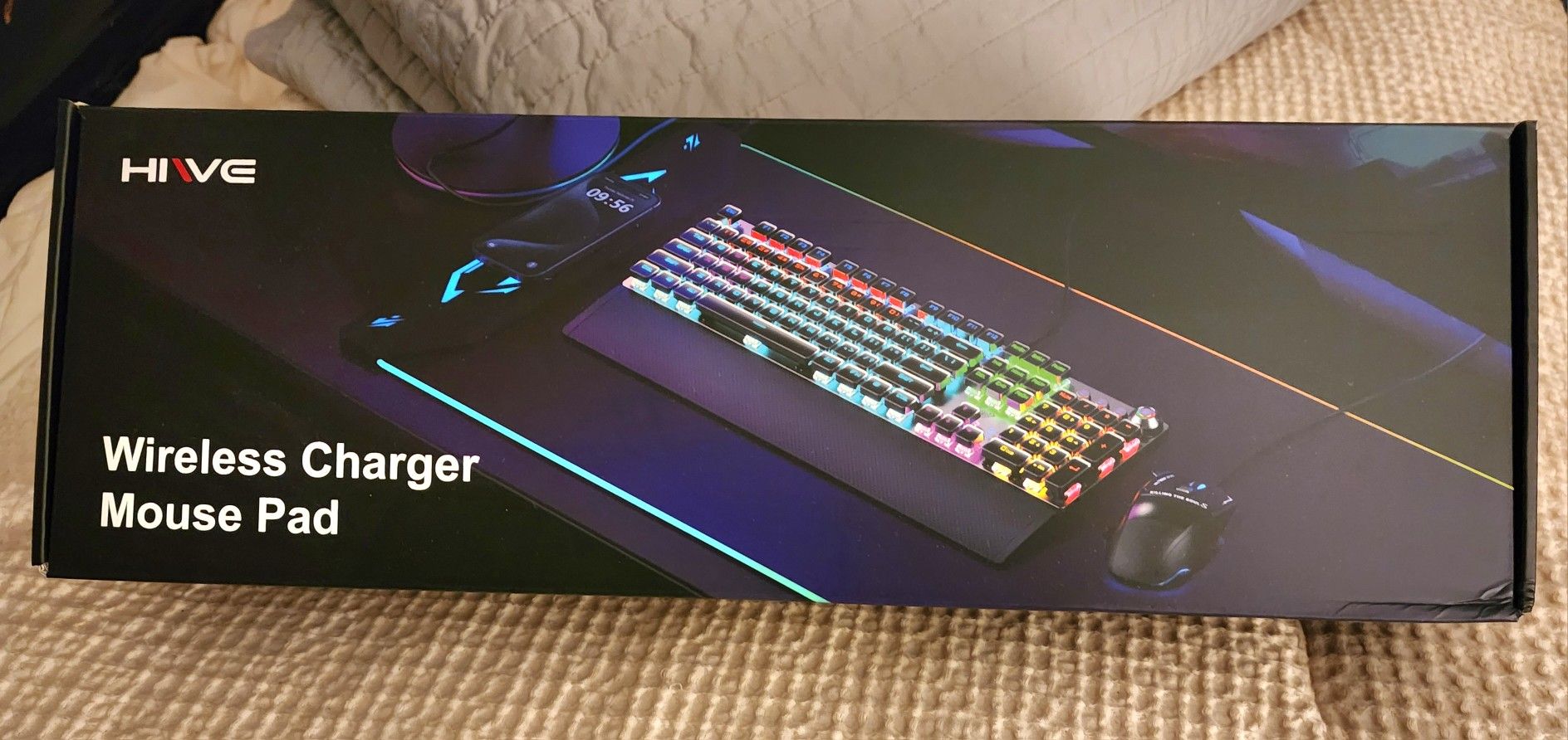 Gaming Wireless Charger Mouse Pad