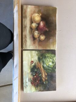 Vegetable painting