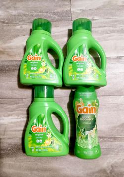 Gain Liquid Laundry Detergent BUNDLE