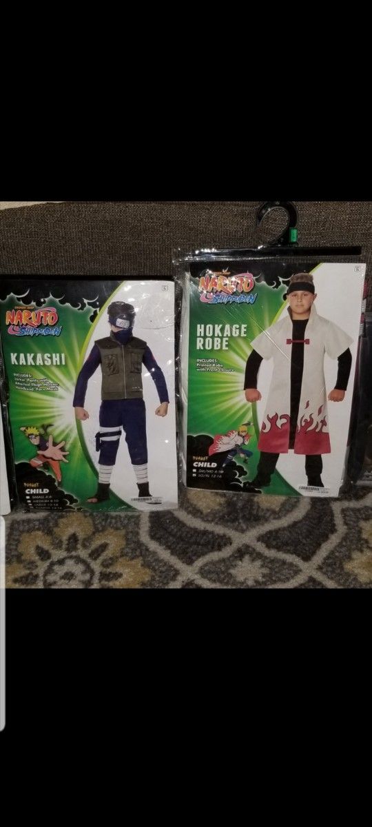 Naruto Shippuden Kakashi Costume 12-14