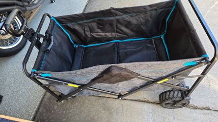 Folding wagon cart