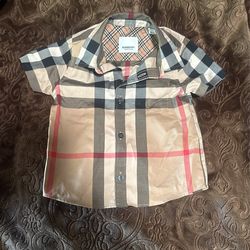 Toddler 12m Burberry Shirt