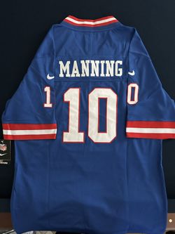 MEN'S ELI MANNING NEW YORK GIANTS STITCHED JERSEY SMALL UP TO 6XL