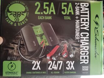 2-Bank + Maintainer Battery Charger