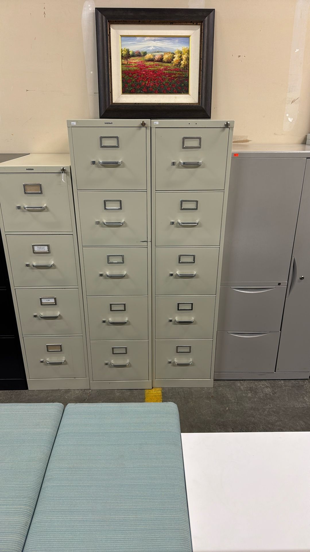 HON 5 Drawer File Cabinet