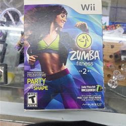 Nintendo Wii Zumba Fitness 2 Game