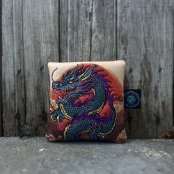 Chinese New Year Dragon Golf Mallet Putter Headcover