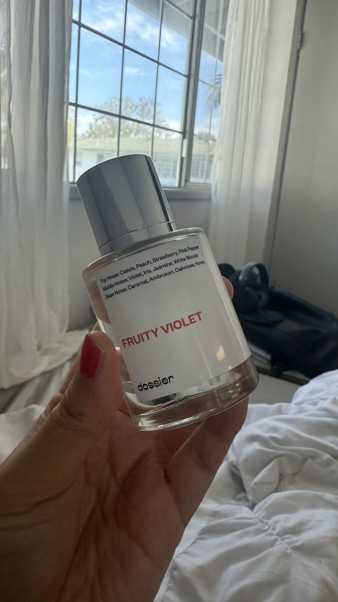 Dossier Impressions “Fruity Violet” Perfume – 99% Full (Inspired by Burberry Her)