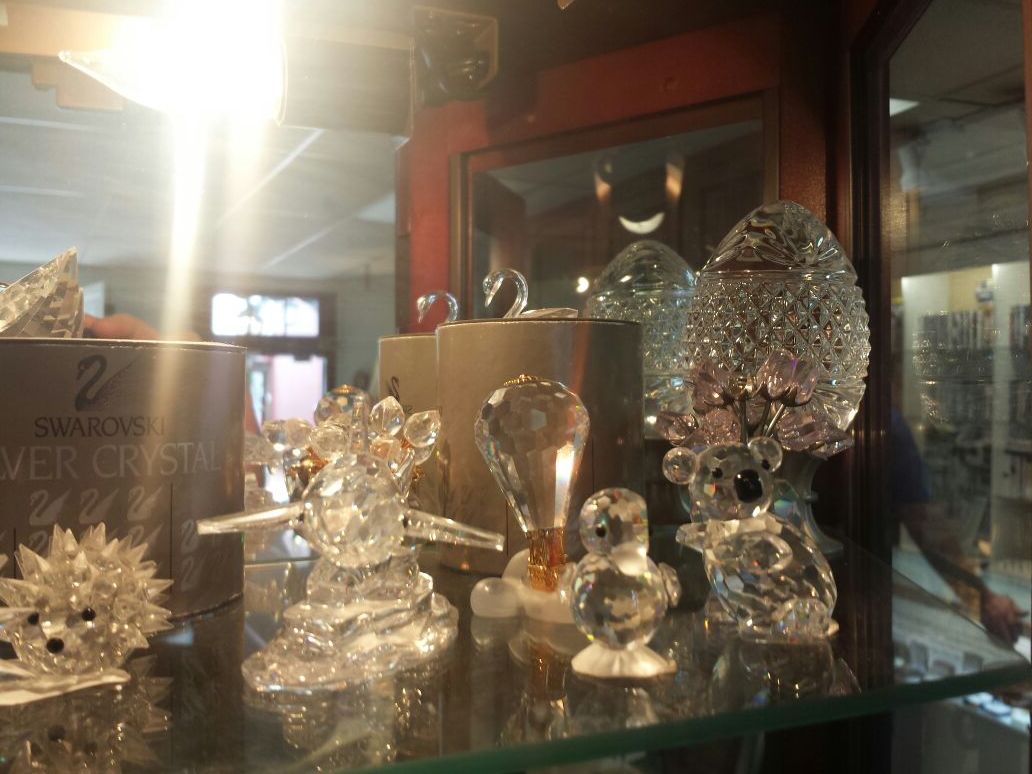 Swarovski crystals figurines