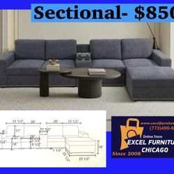 🌺FREE DELIVERY🌺Brand New Sectional Sofa Couch 