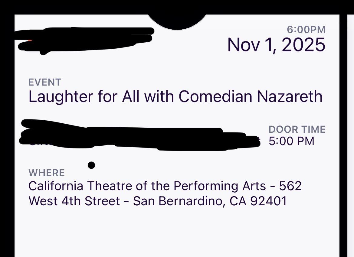 Comedian Show In SB 10 Available 