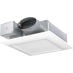 Panasonic FV-0510VSC1 WhisperValue DC Ventilation Fan with Condensation Sensor for Humidity Control - 50-80-100 CFM - Bathroom Wall Fan