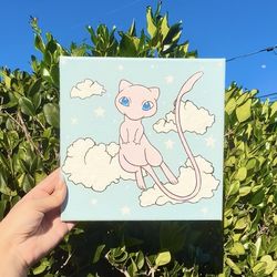 Mew Painting (Handmade)