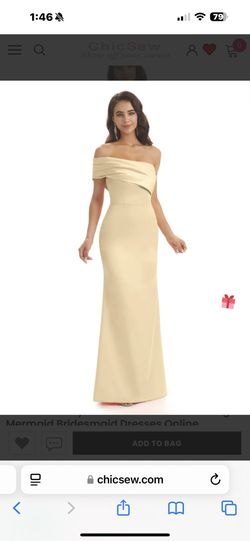 Champagne Bridesmaids Dress