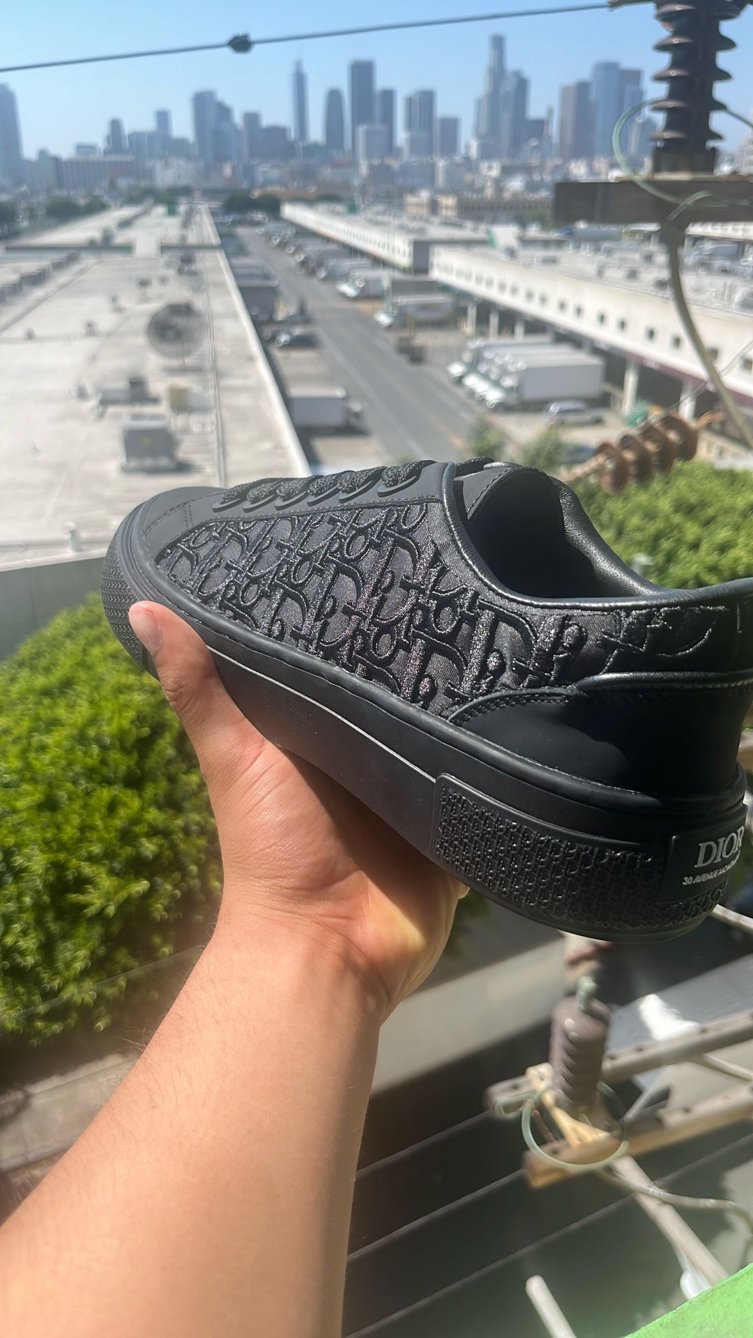 Dior Black Suede