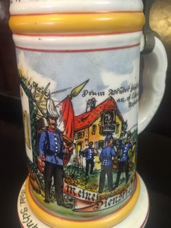 Antique German Beer Stein