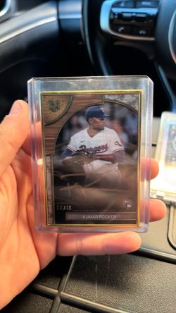 Kumar rocker on card auto /10