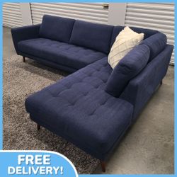 Sectional Couch Sofa / Mid-Centry Modern 💥 Free Delivery 💥