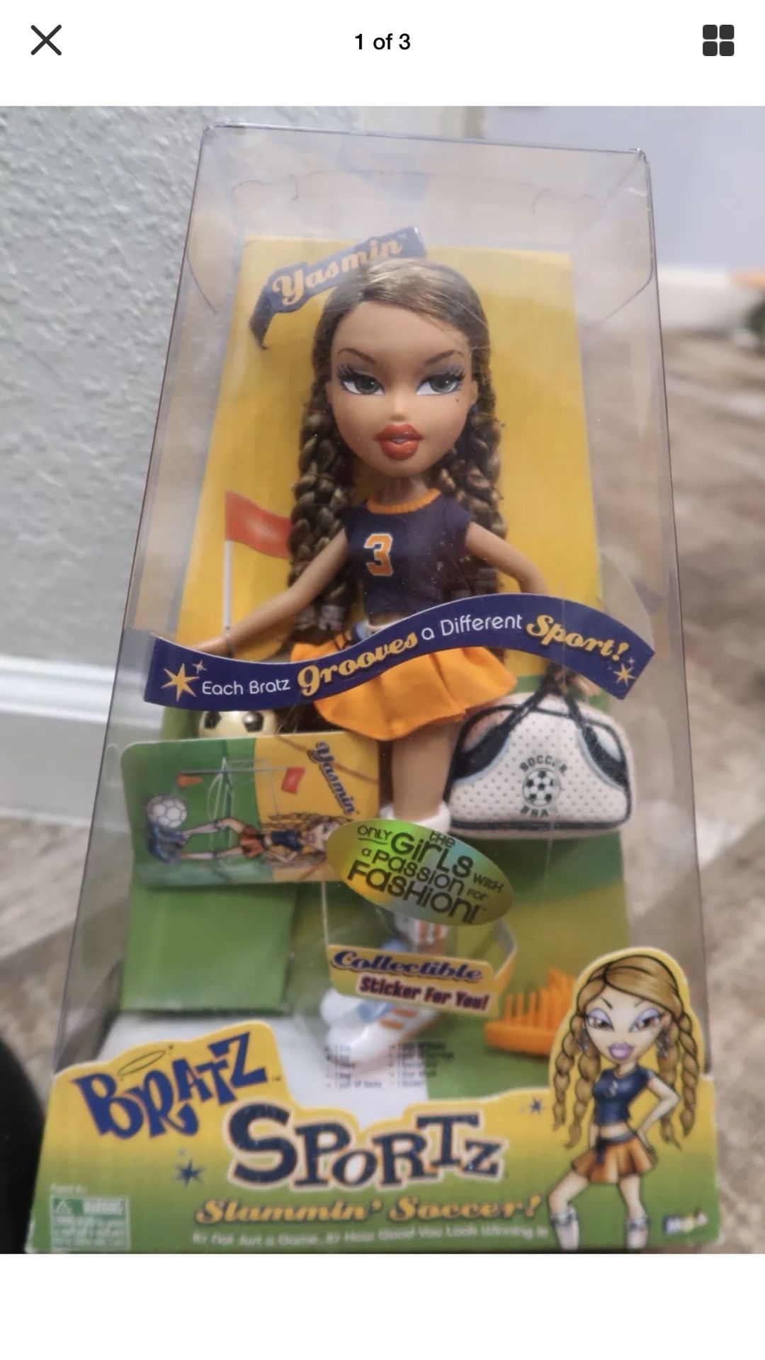 Bratz Girlz Girl Soccer Doll Collection New