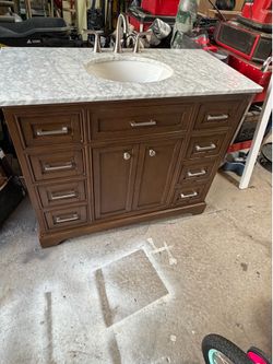 42” vanity