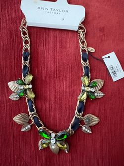 Anne Taylor butterfly necklace