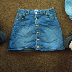 Denim Skirt