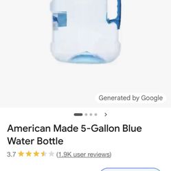 5 Gallon Water Bottles $10 Each I Have 3