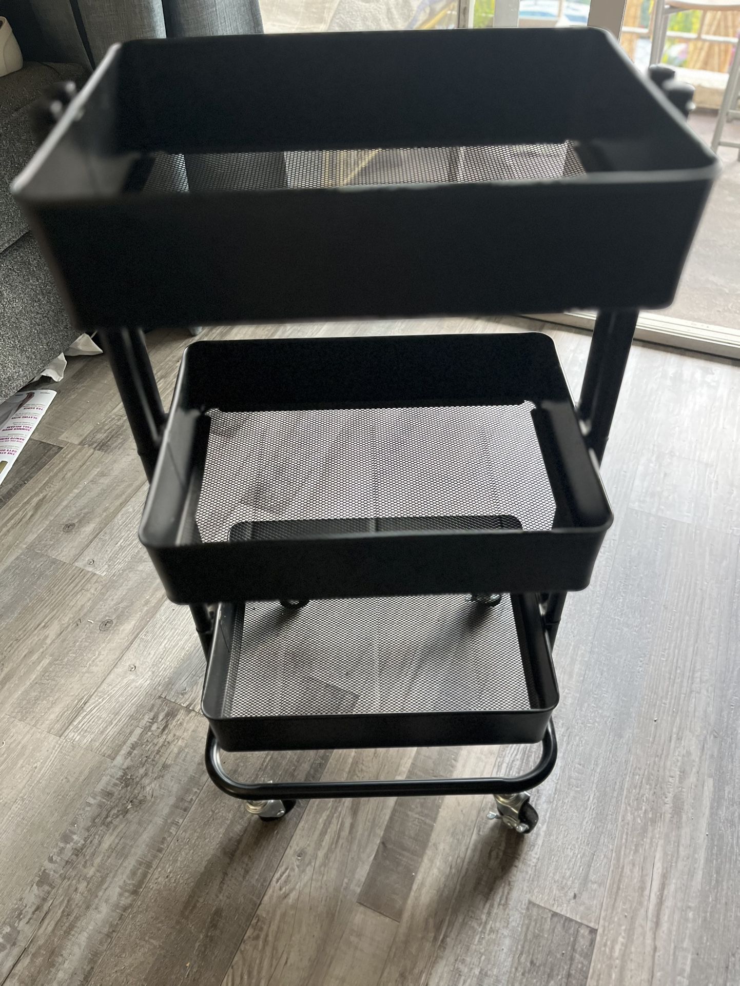 3 Tier Metal Utility Cart