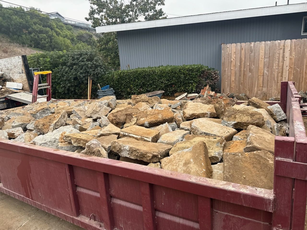15 Yard Lowboy Bin – Heavy Materials, Super Low Price!