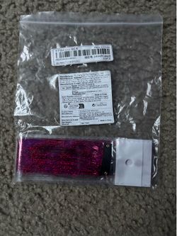 Clip in hair tinsel