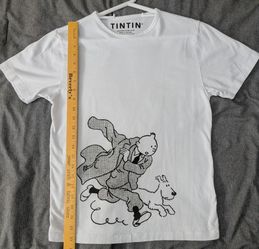 Authentic Tintin T-shirt, Size XS
