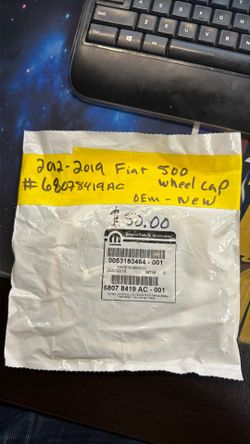 Wheel  Cap 2012 2019 Fiat 500