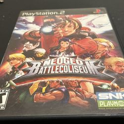 Neo GEO battle Colosseum PlayStation 2