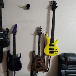 5 String Bass And A 7 String Guitar