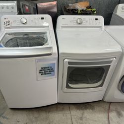 LG Washer And Gas Dryer Set