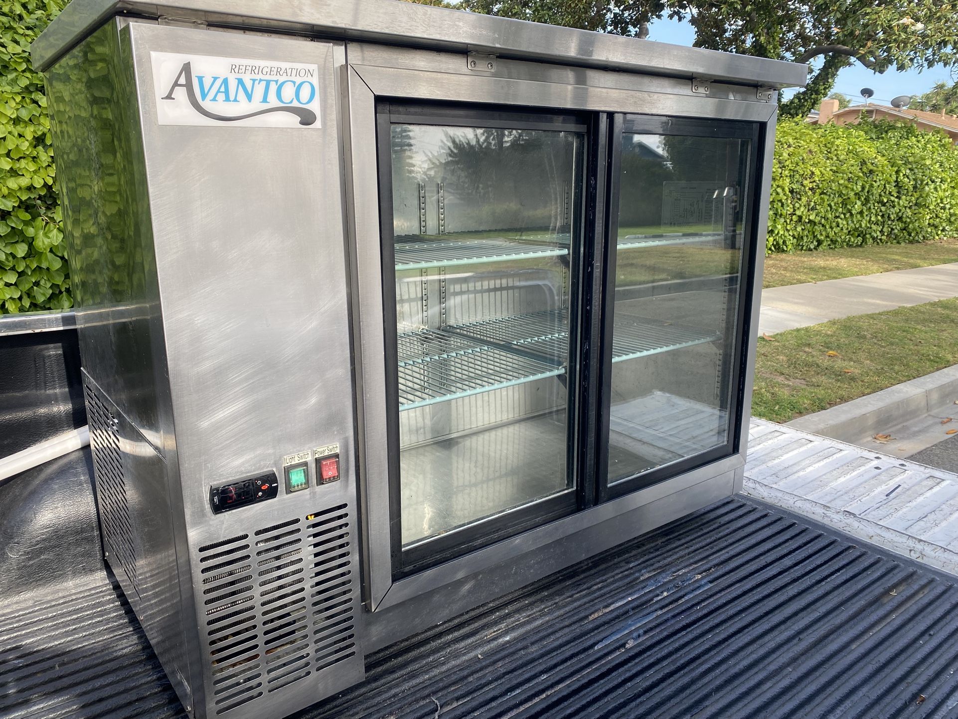 Avantco Back Bar Cooler