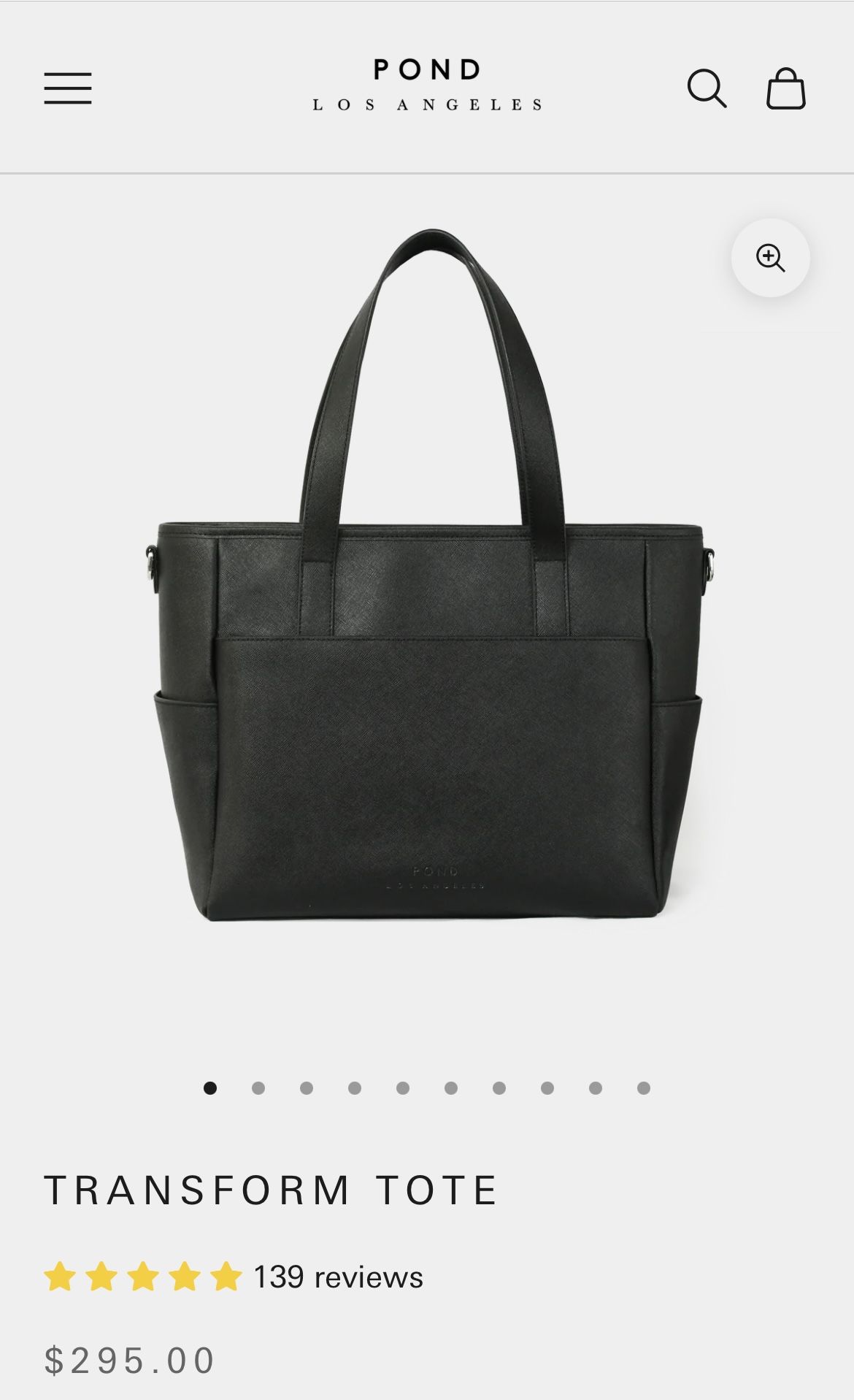 Pond Los Angeles Transform Tote Bag