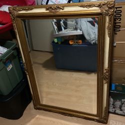 A mirror for a bedroom or living room