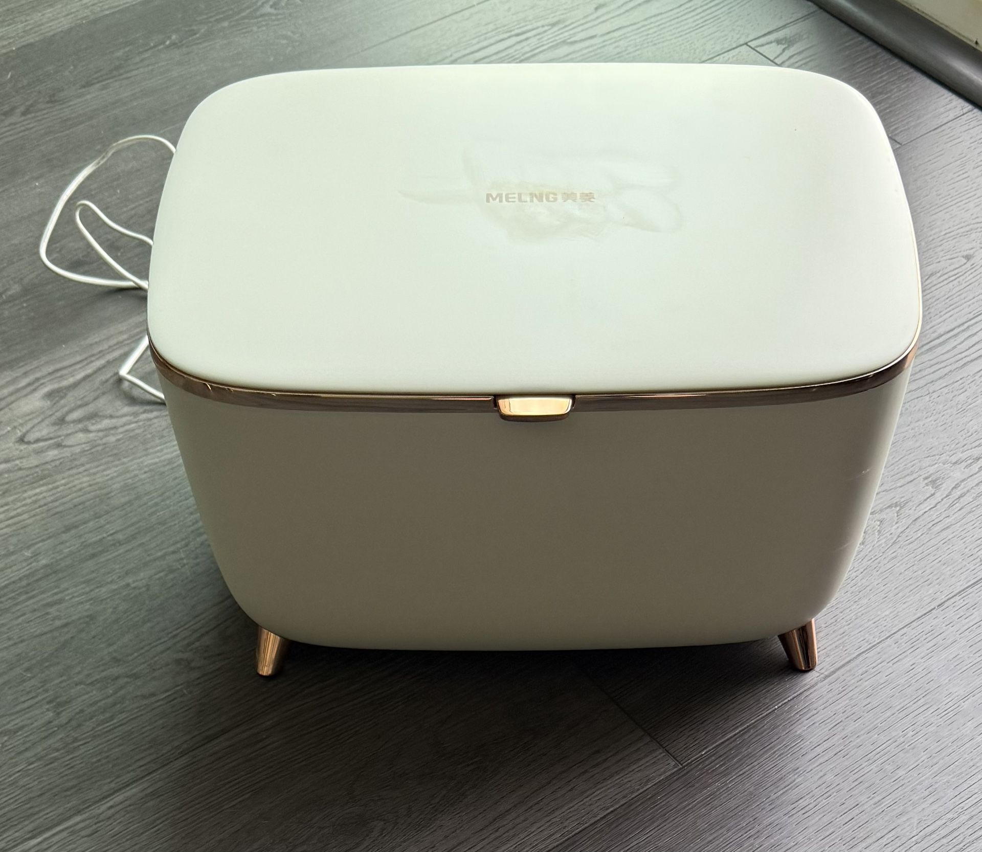 9 liter skin care fridge.