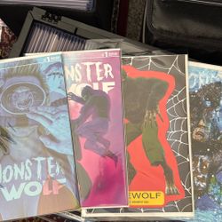 Mark Spears- Monster And The Wolf Comic Book -NM