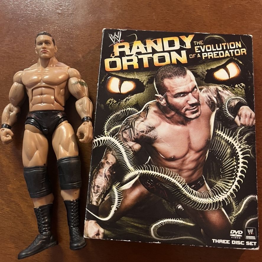 WWE randy orton evolution of a predator dvd set / aggression