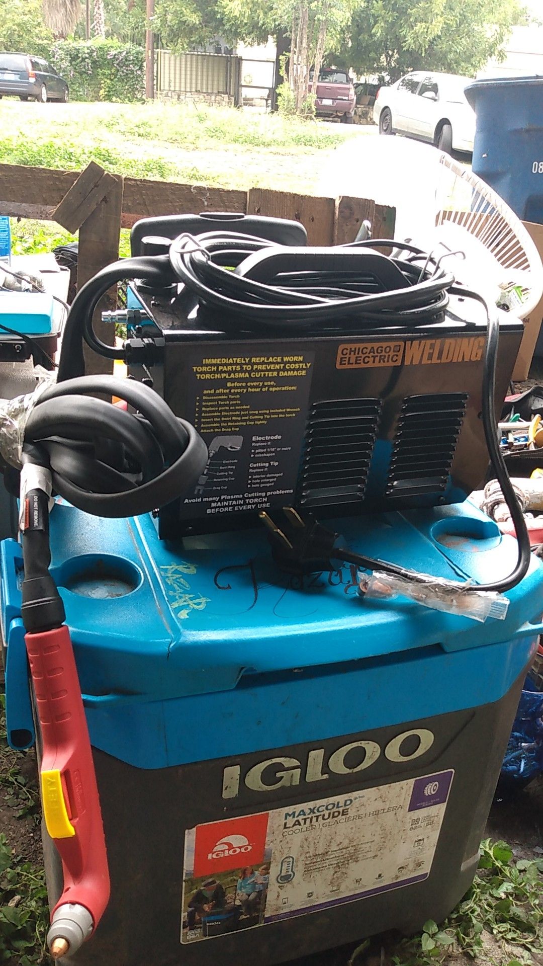 Chicago electric welding plasma cutting torch