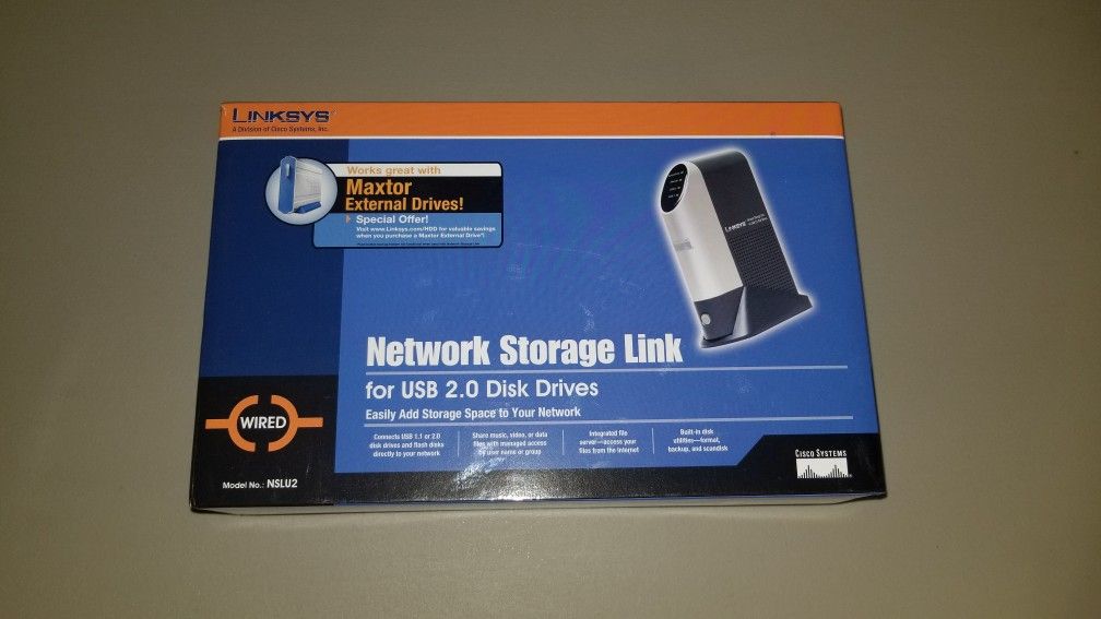 Linksys Network storage link