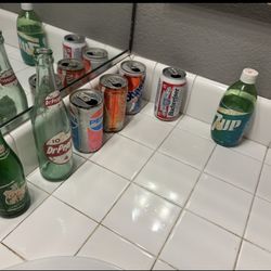 Vintage Bottles/cans