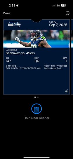 Hawks Vs 49ers Season Opener 