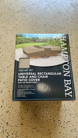 PRICE DROP! Brand New must go - Hampton Bay table and chair patio cover