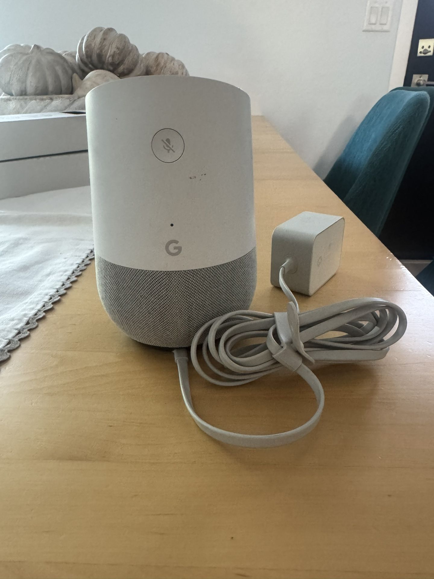 Google Home Smart Assistant With Bluetooth Speaker