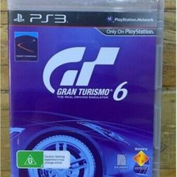 Gran Turismo 6 PS3 (PlayStation 3, 2013)

