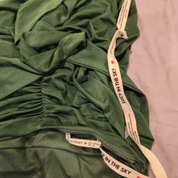Lucy In The Sky - LA - Halter Neck Green - XS Size